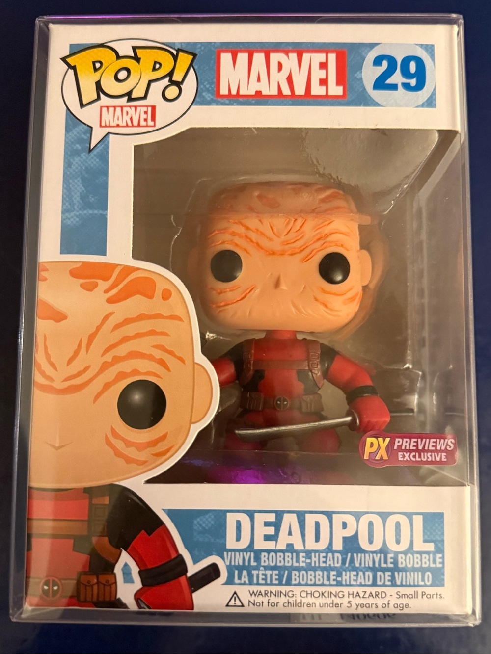Funko POP! Marvel Deadpool PX Previews Exclusive in Red and Black